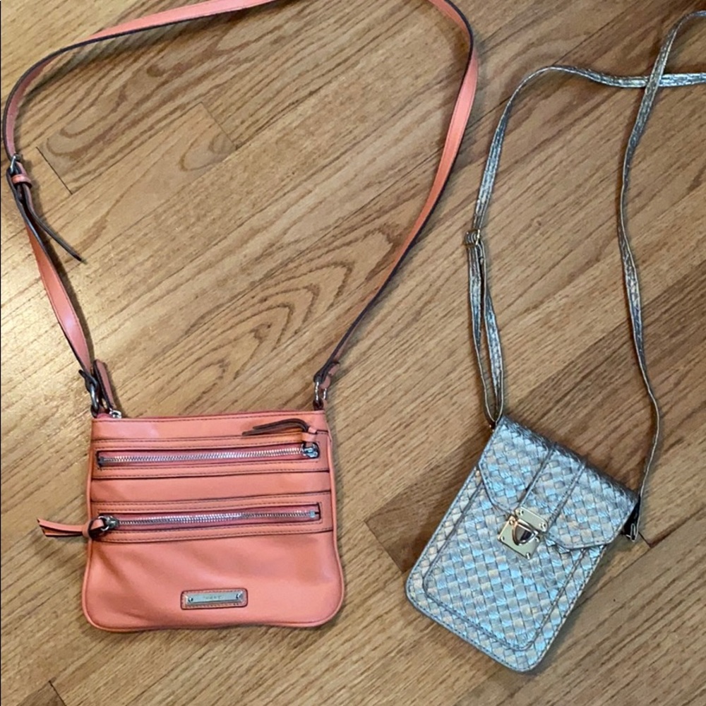 Bundle of TWO small crossbody purses